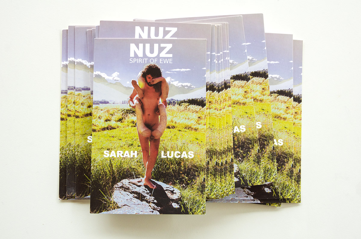 NUZ Spirit of Ewe - PV Card - Sarah Lucas Julian Simmons 2