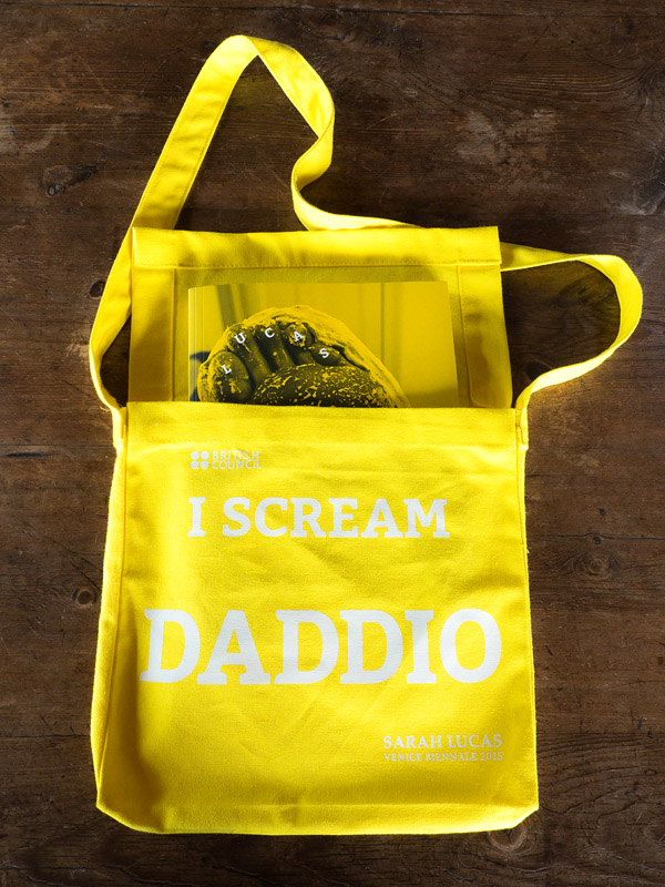 I SCREAM DADDIO British Council bag4