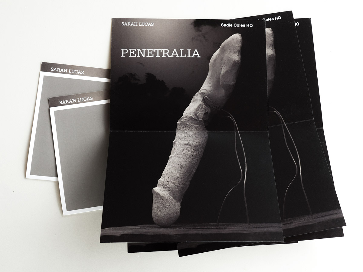 PENETRALIA - PV Card - Sarah Lucas Julian Simmons 1