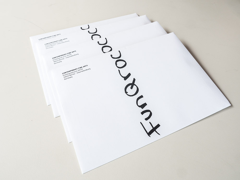 FunQroc - Sarah Lucas - A3 poster envelope