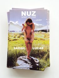 NUZ SPIRIT OF EWE - Sarah Lucas | Private View card