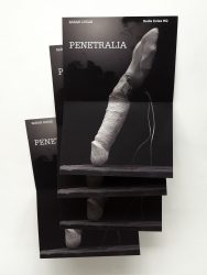 PENETRALIA – Sarah Lucas | London | Private View card