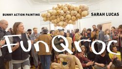 BUNNY ACTION PAINTING | FunQroc - Sarah Lucas | Berlin